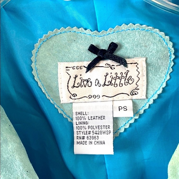 Live a Little Blue Blazer Suede-Like Jacket - Picture 16 of 16